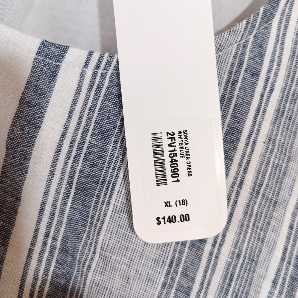 Soft Surroundings Sonya Linen Dress Size XL NWT - Picture 5 of 10